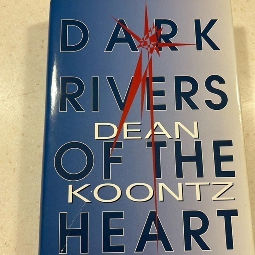 Dean Koontz Dark Rivers of the Heart Horror Fiction Hardback book Novel